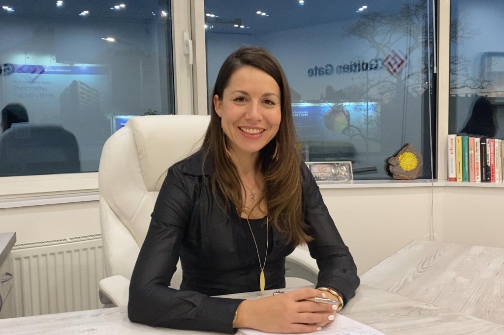 Jana Růžková v kanceláři Golden Gate